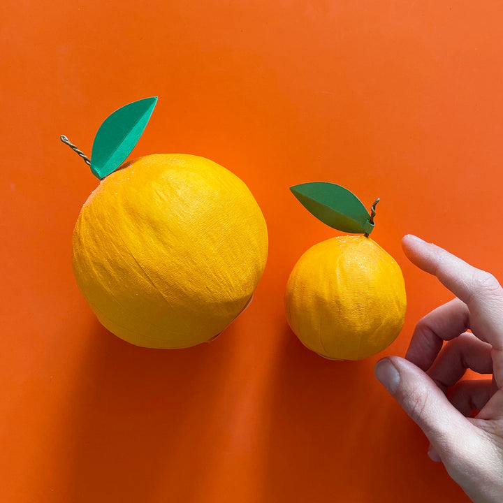 Large Orange Surprise Ball
