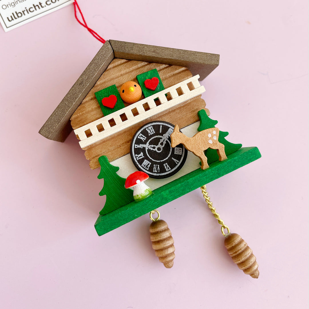 Wooden Cuckoo-Clock Ornament