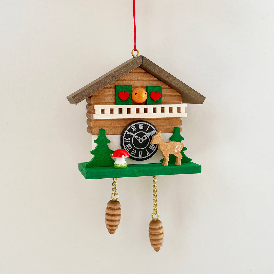 Wooden Cuckoo-Clock Ornament