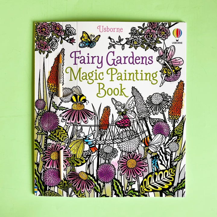 Fairy Gardens Magic Painting Book