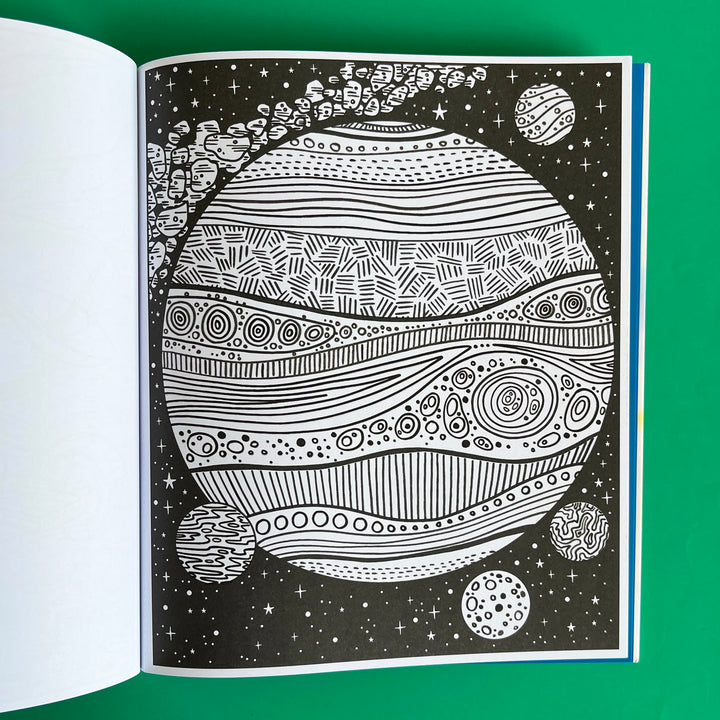 Space Magic Painting Book