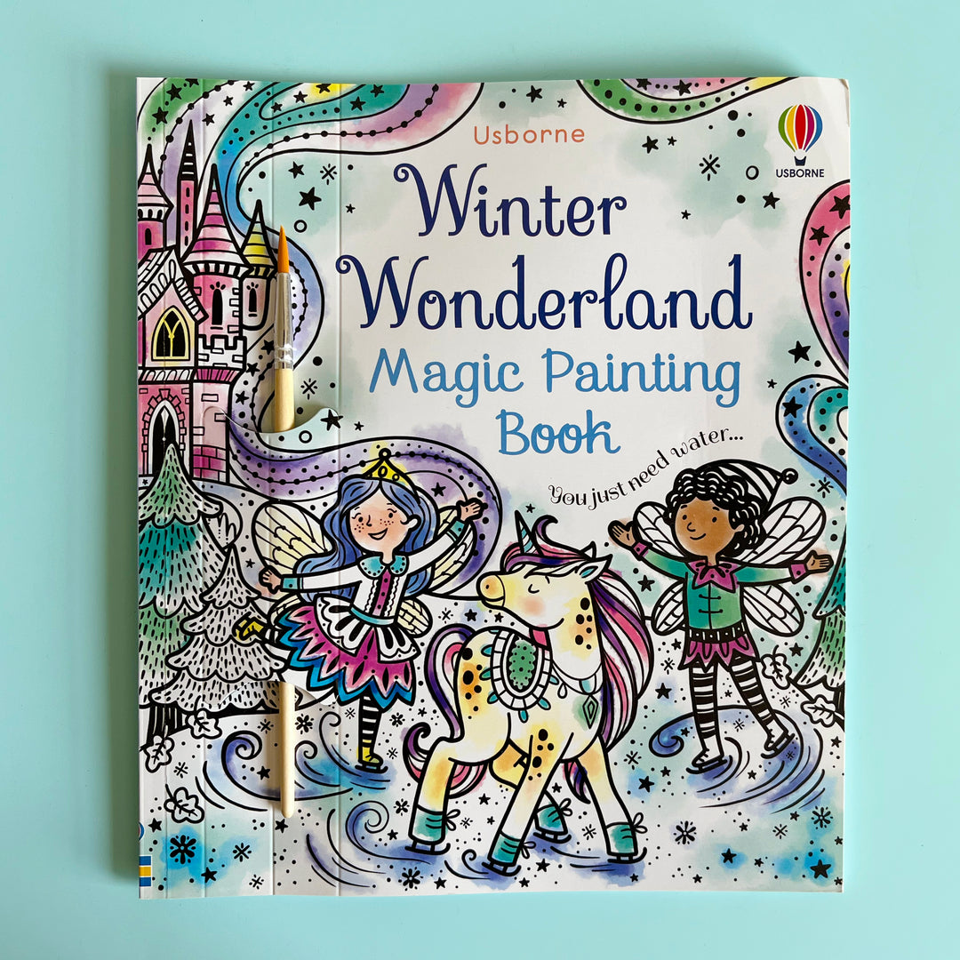 Winter Wonderland Magic Painting Book