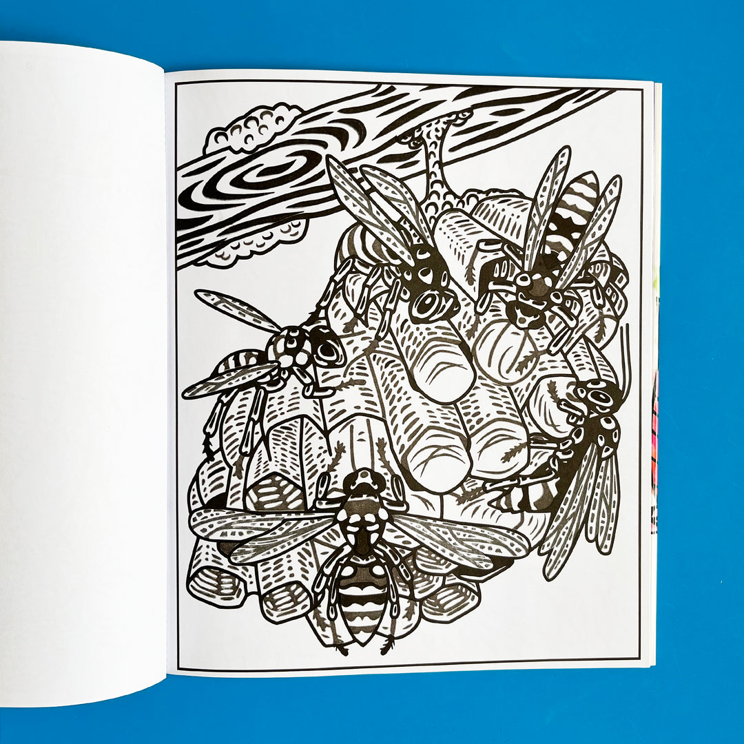 Bugs Magic Painting Book