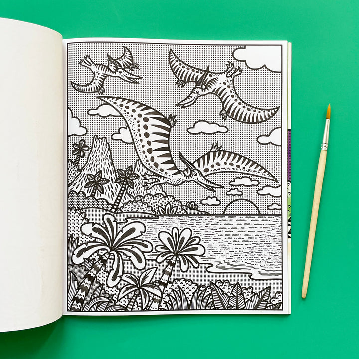 Dinosaurs Magic Painting Book