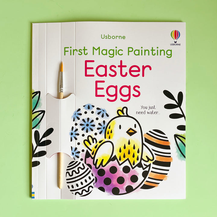 First Magic Painting Easter Eggs