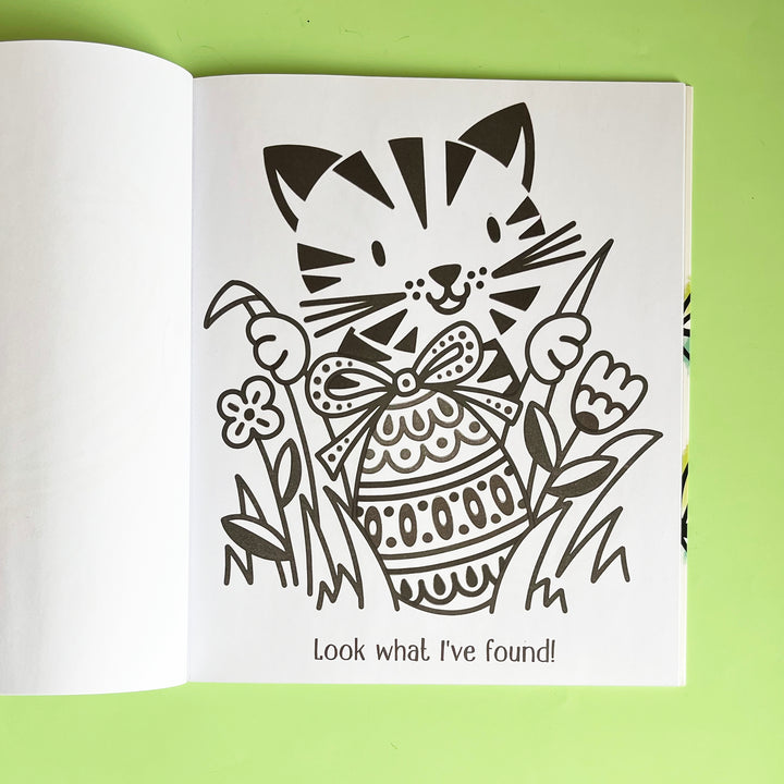 First Magic Painting Easter Eggs