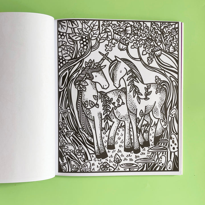 Unicorn Magic Painting Book