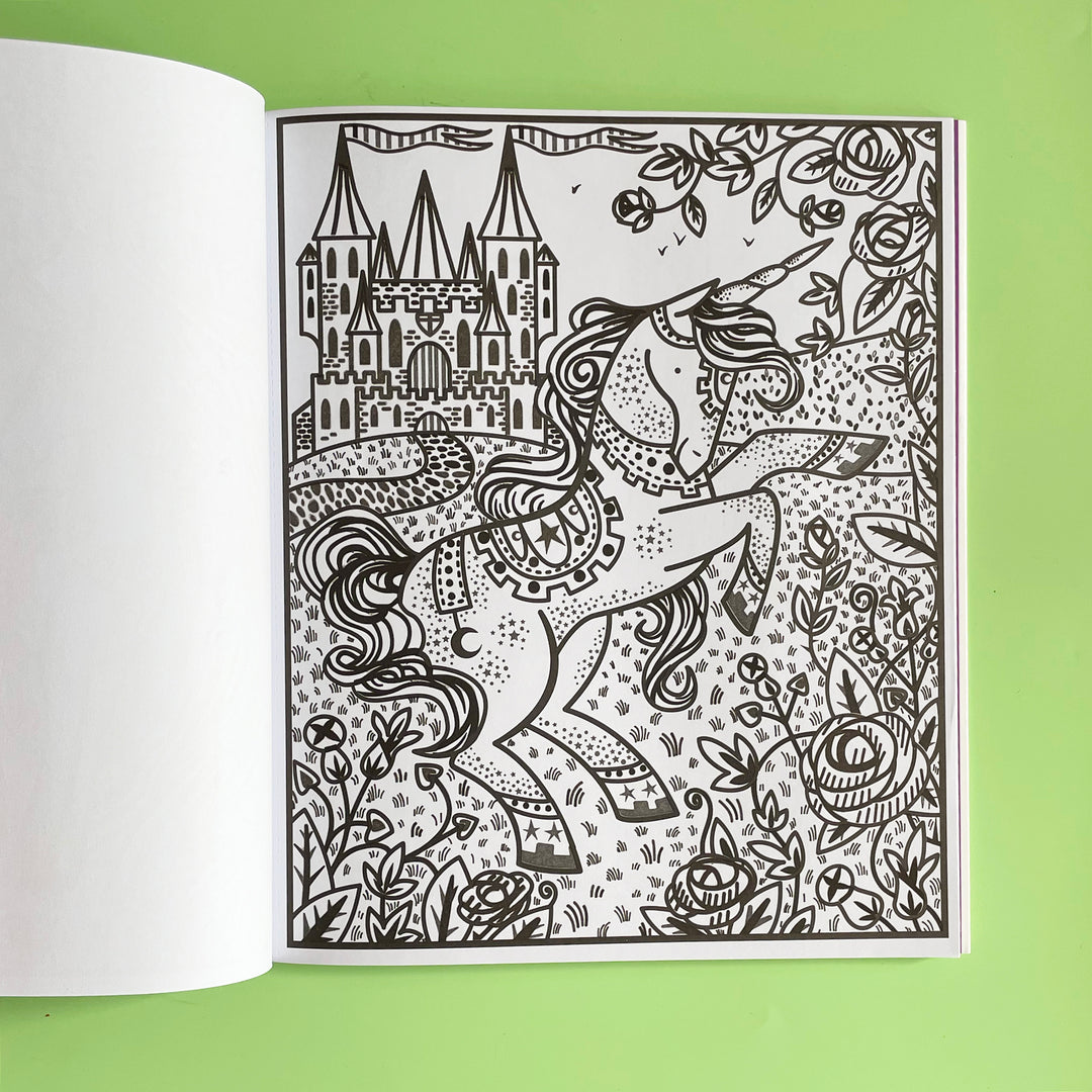 Unicorn Magic Painting Book