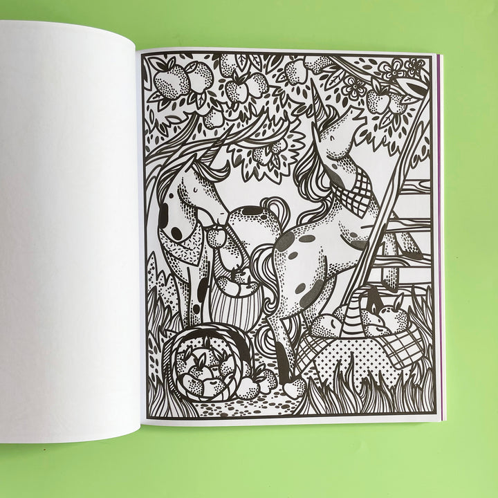 Unicorn Magic Painting Book