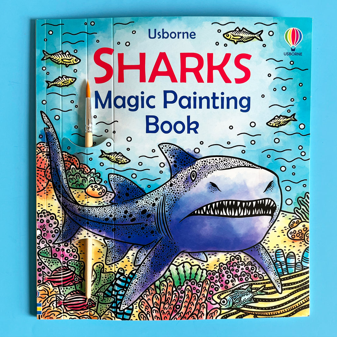 Sharks Magic Painting Book
