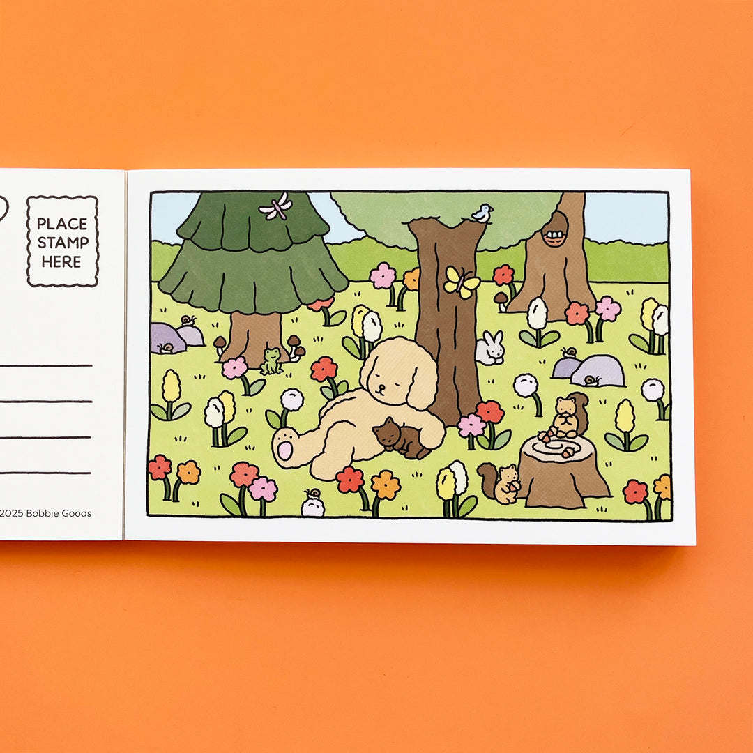 Bobbie Goods Postcard Coloring Book