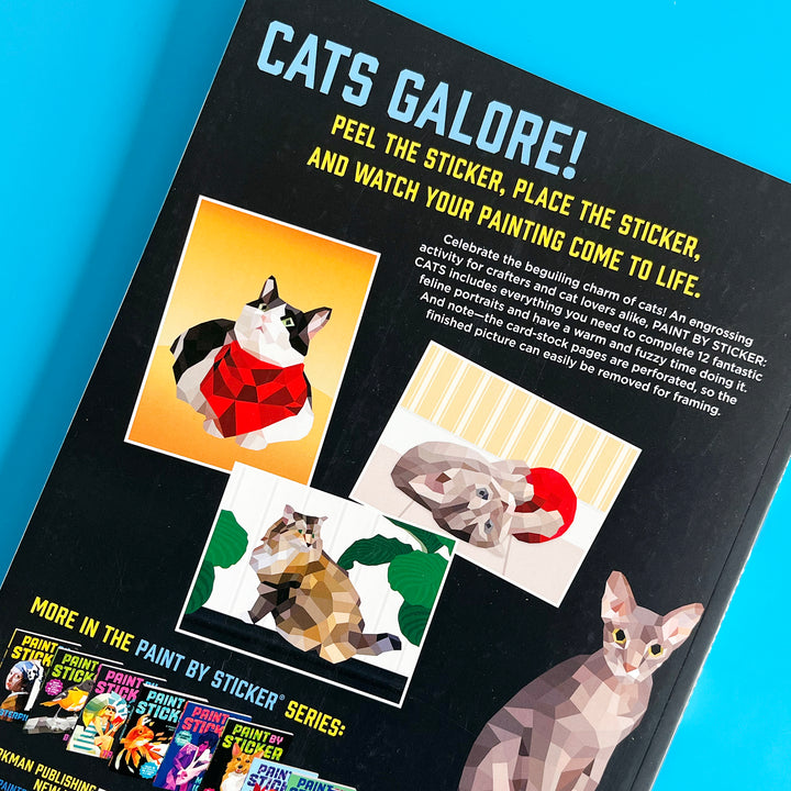 Paint By Sticker: Cats