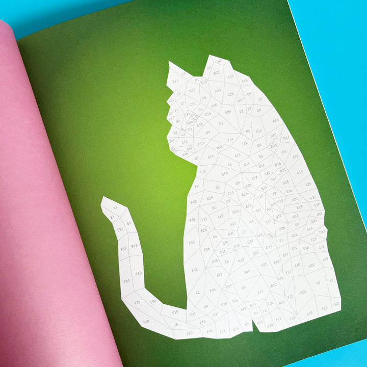 Paint By Sticker: Cats