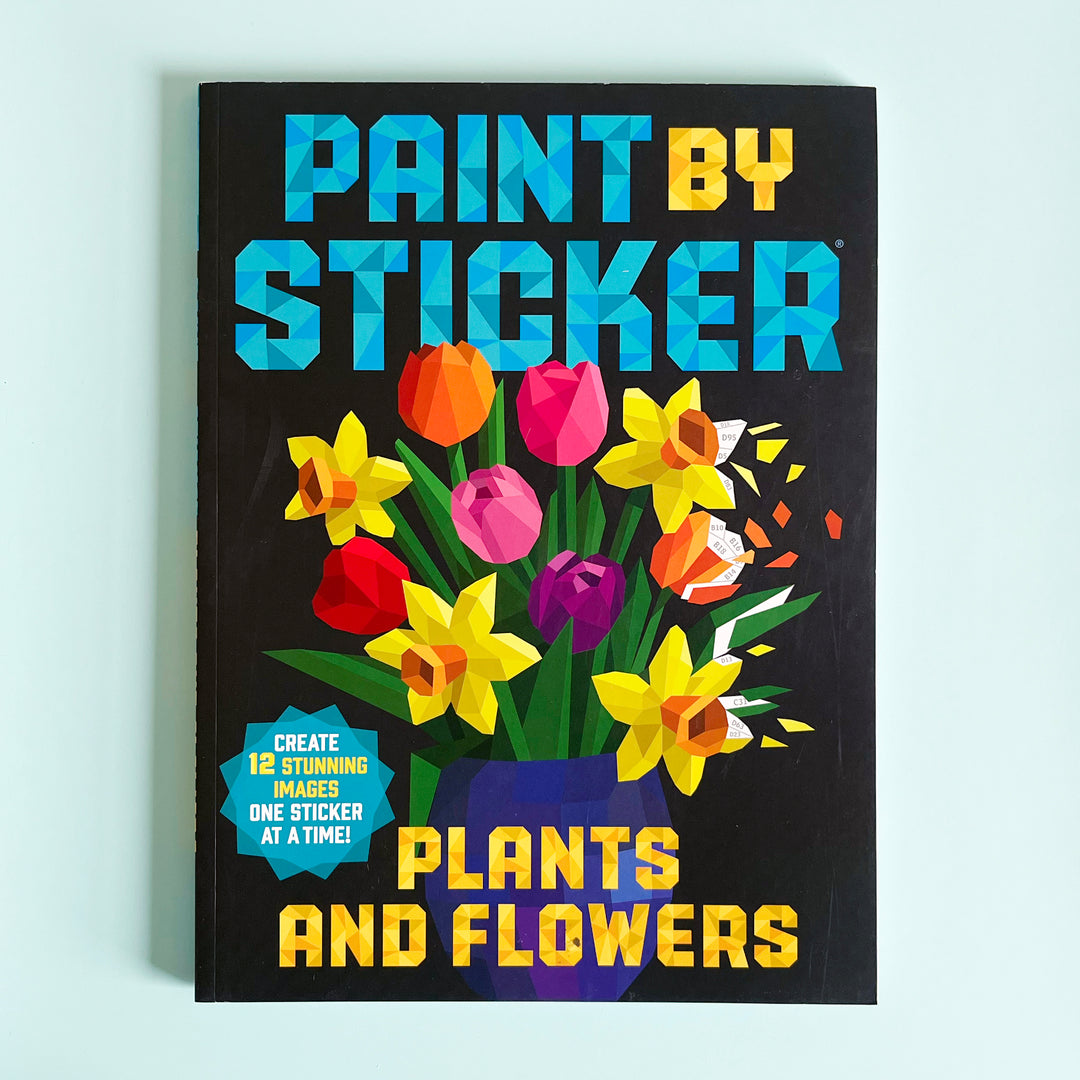 Paint By Sticker: Plants and Flowers!