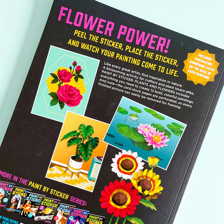 Paint By Sticker: Plants and Flowers!