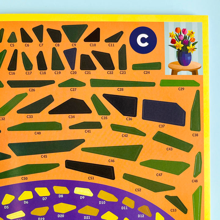 Paint By Sticker: Plants and Flowers!