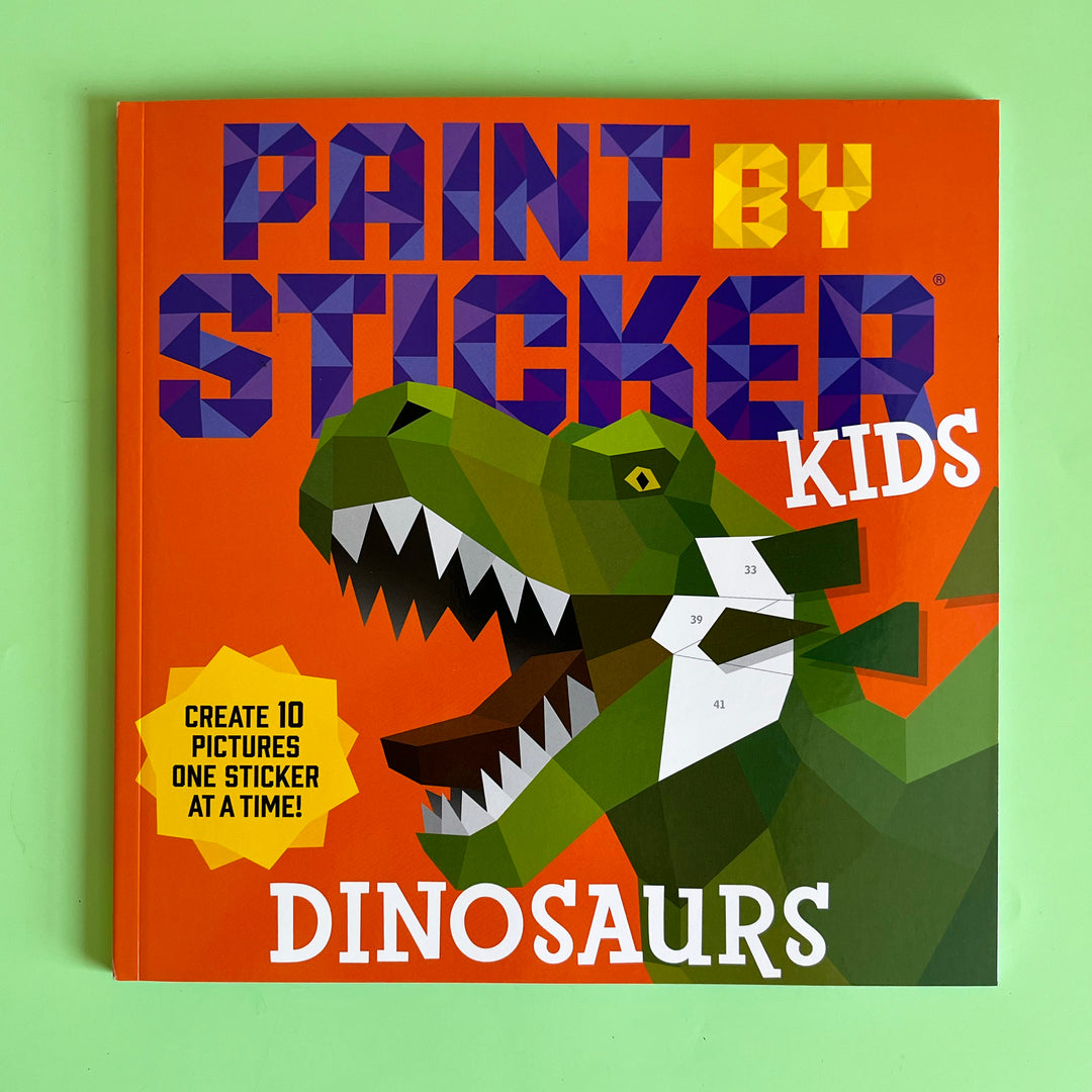 Paint By Sticker: Dinosaurs