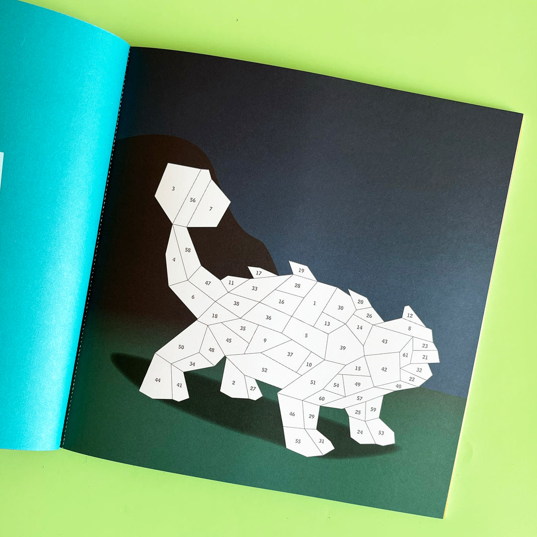 Paint By Sticker: Dinosaurs