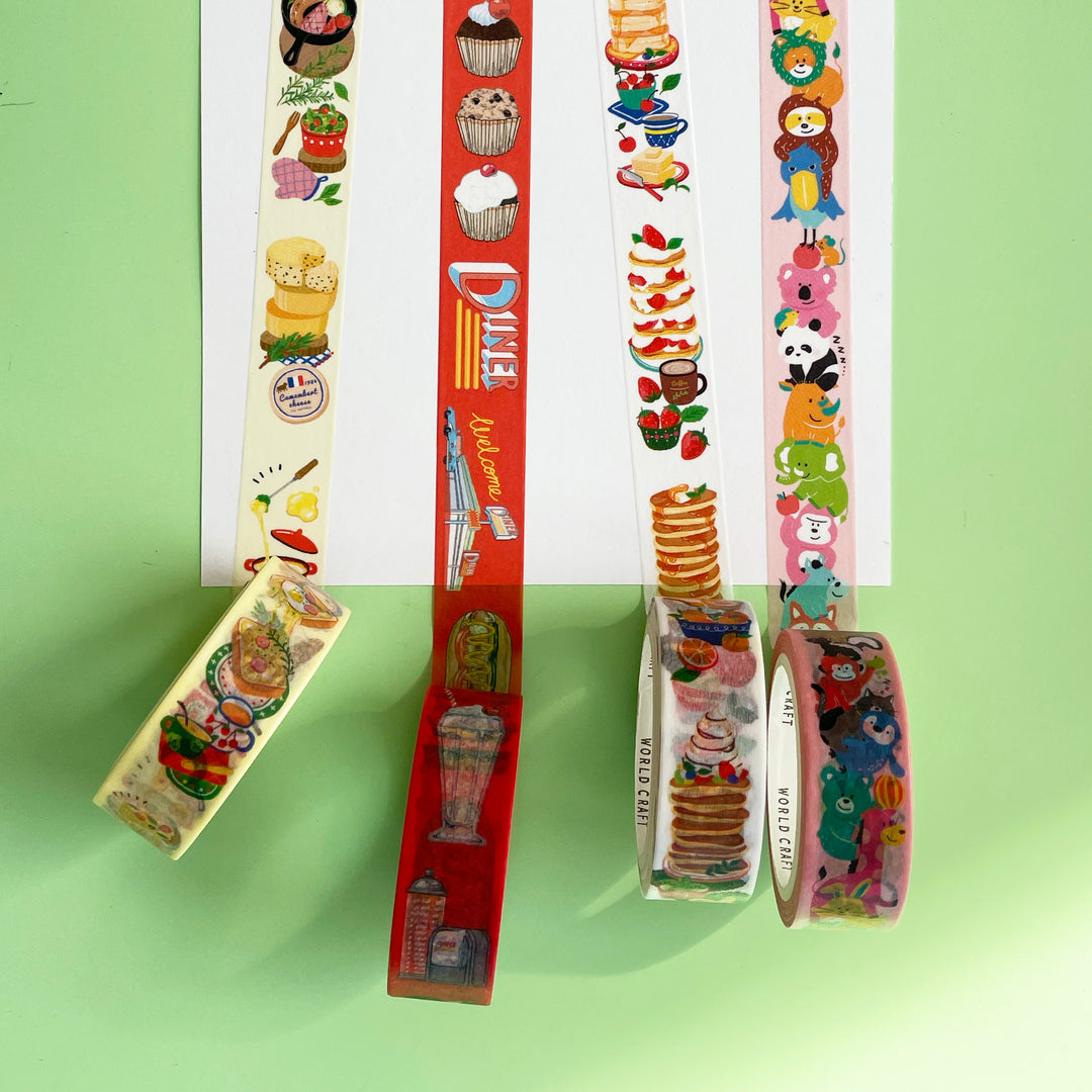 Stacks of Stuff Illustrated Washi Tape