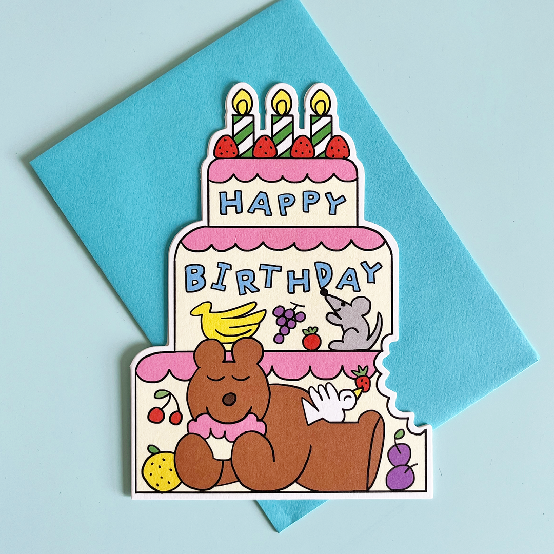 Let Them Eat Cake Birthday Card
