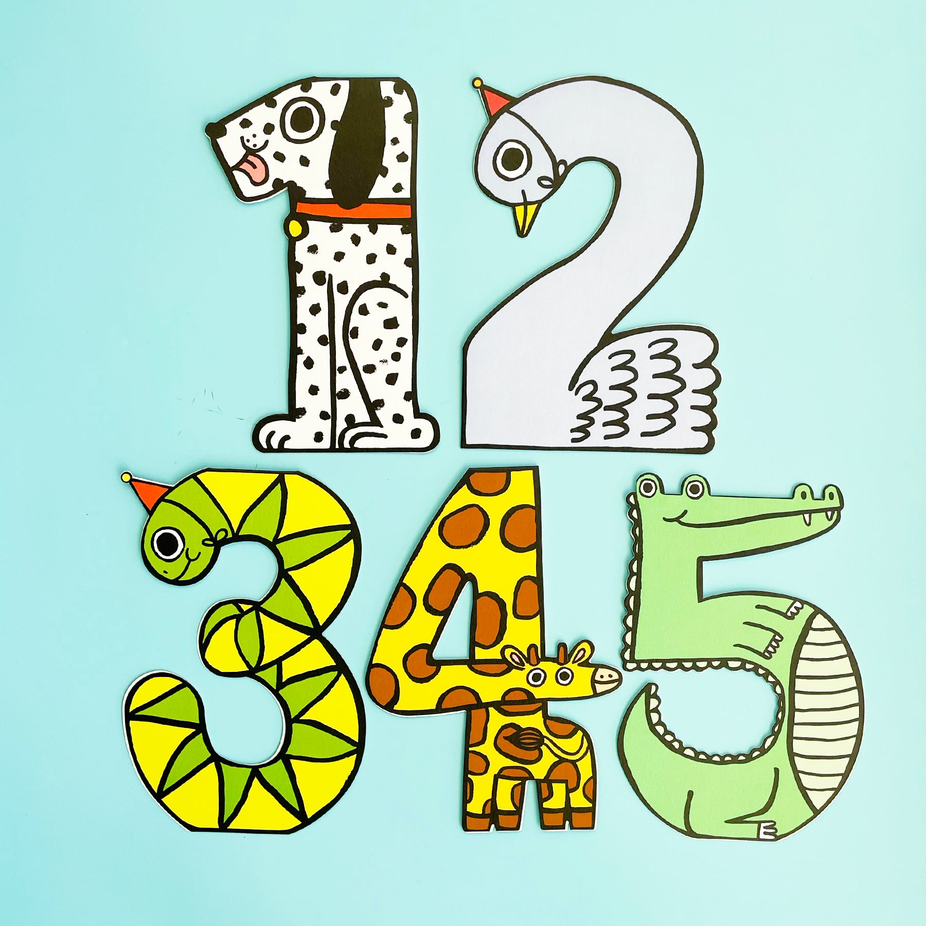 Birthday Number Card – Fair Play Projects