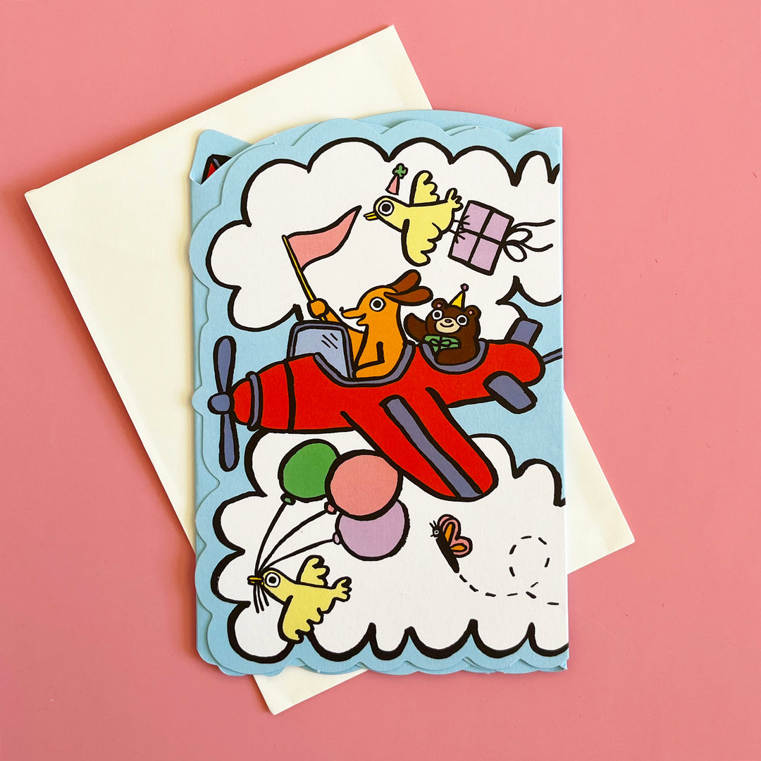 Sky Parade Concertina Card