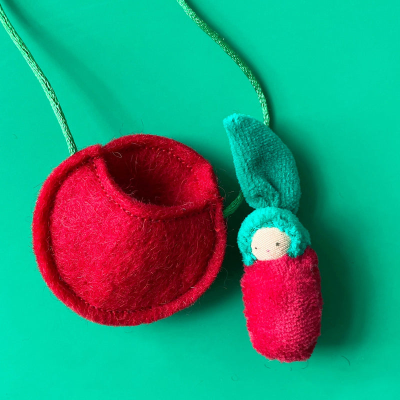Apple Doll Necklace