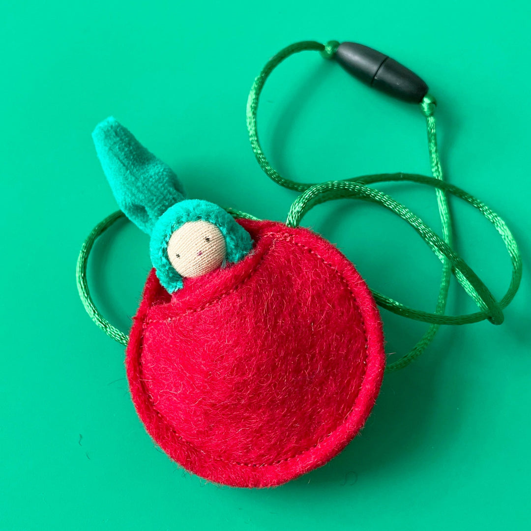 Apple Doll Necklace