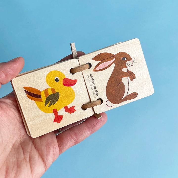 Mini Wooden Book