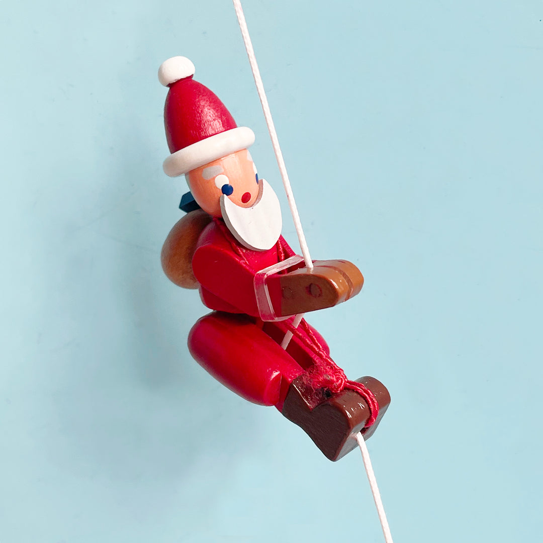 Climbing Santa