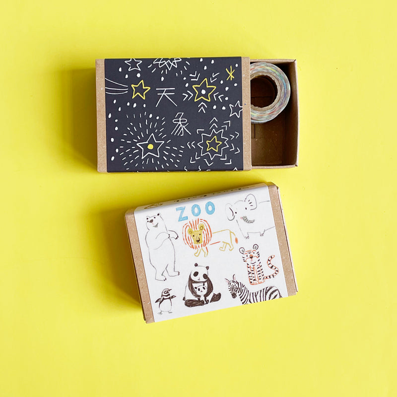 Teeny Tiny Washi Tape in a Matchbox