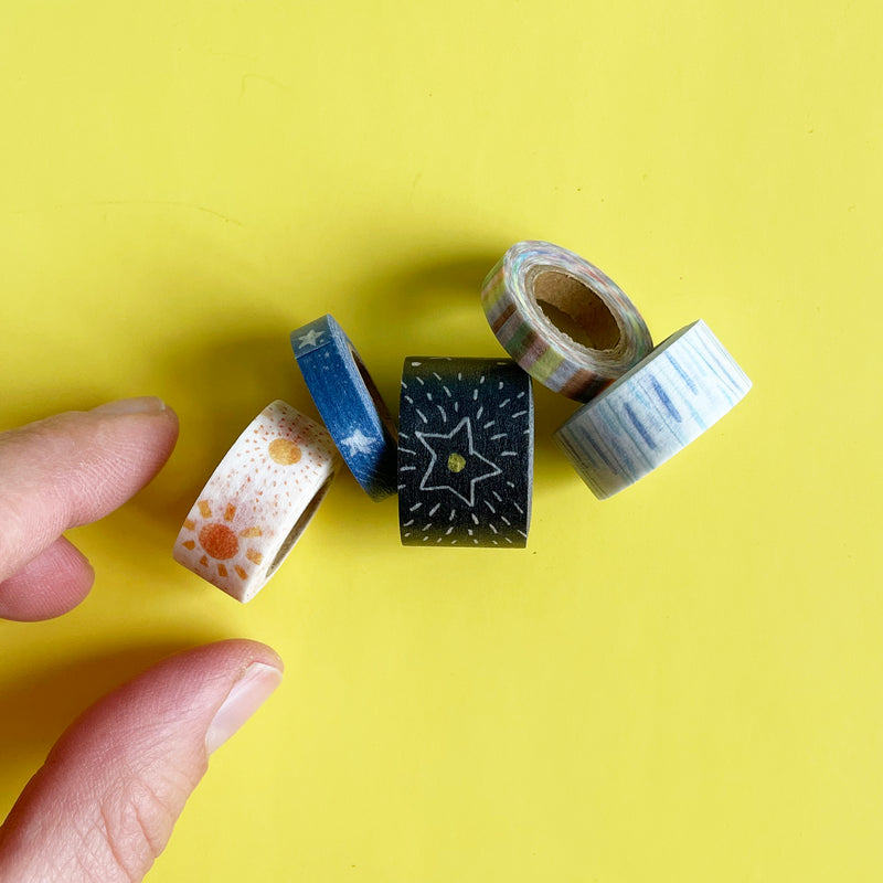 Teeny Tiny Washi Tape in a Matchbox