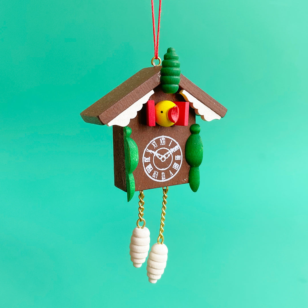 Wooden Cuckoo-Clock Ornament