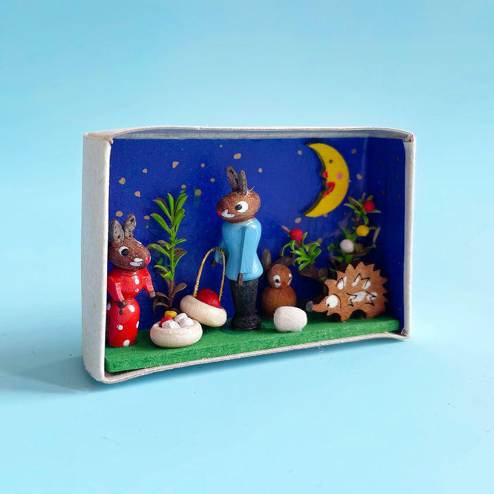 Easter Bunny Matchbox Scenes