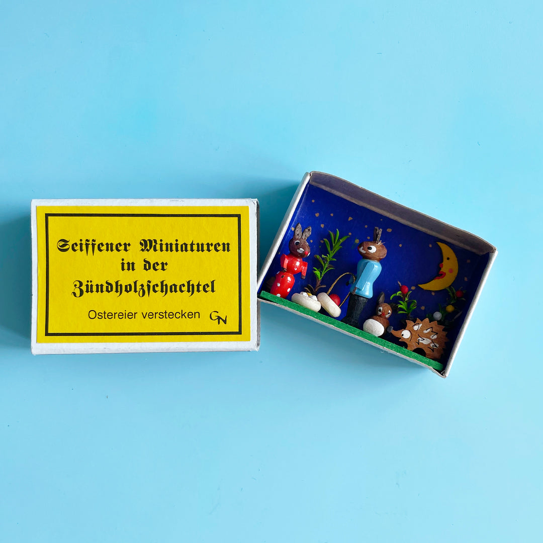 Easter Bunny Matchbox Scenes