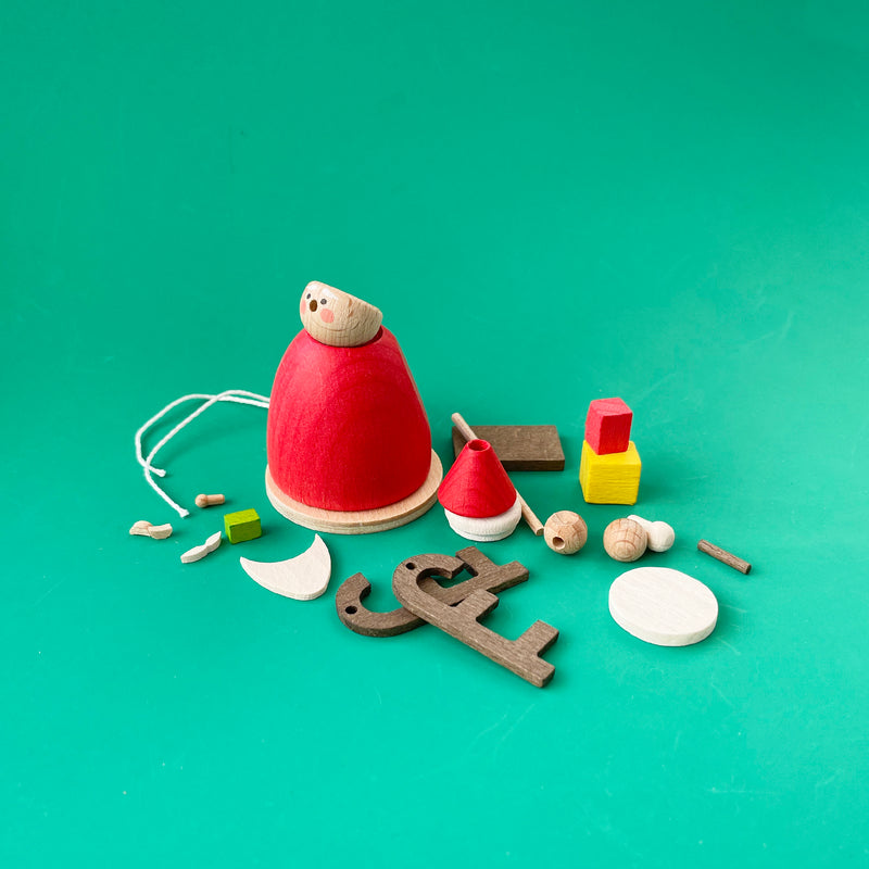 Little Wooden Santa Kit