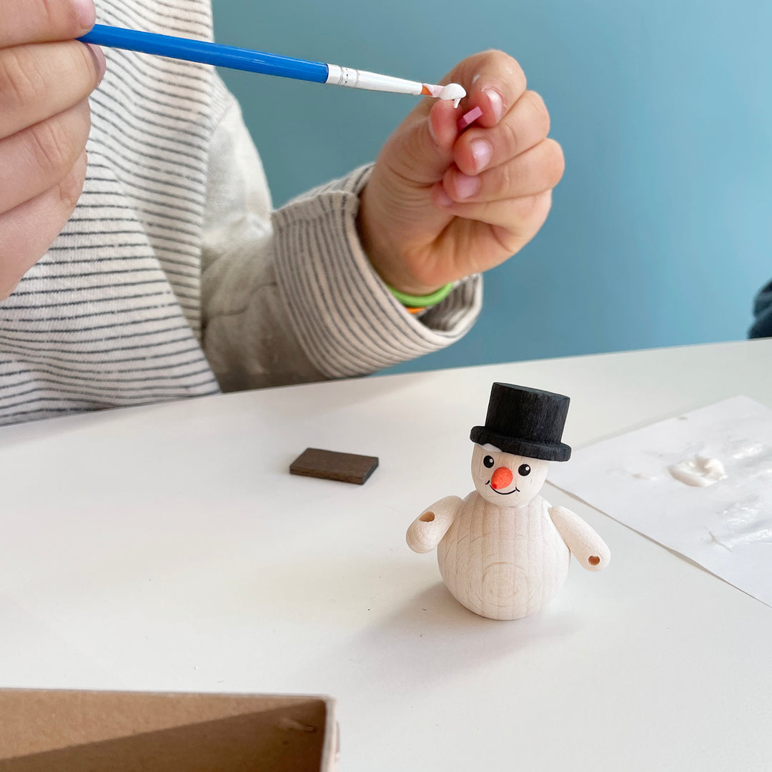 Little Wooden Snowman Kit