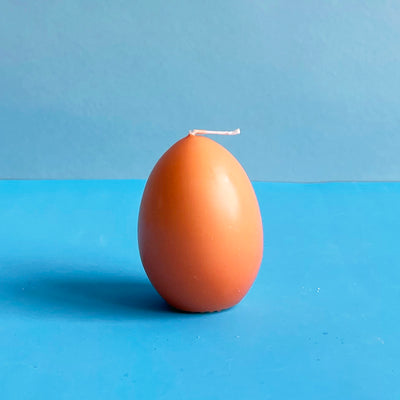Egg Shaped Candle