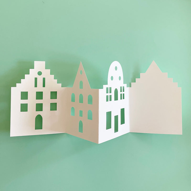 Die-Cut Townhouse Card