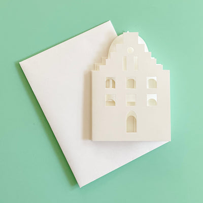 Die-Cut Townhouse Card