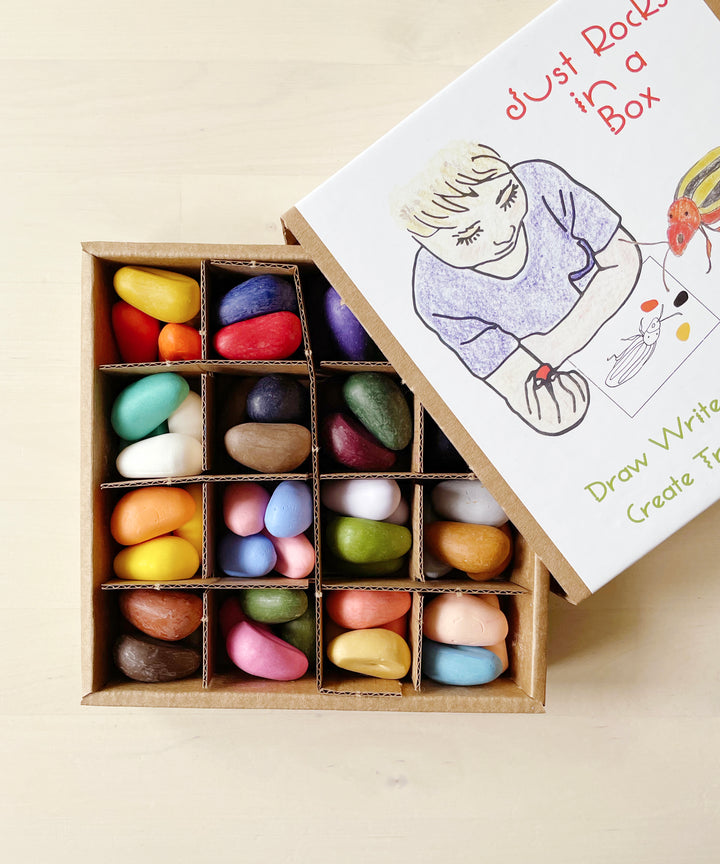Rock Crayons in a Box