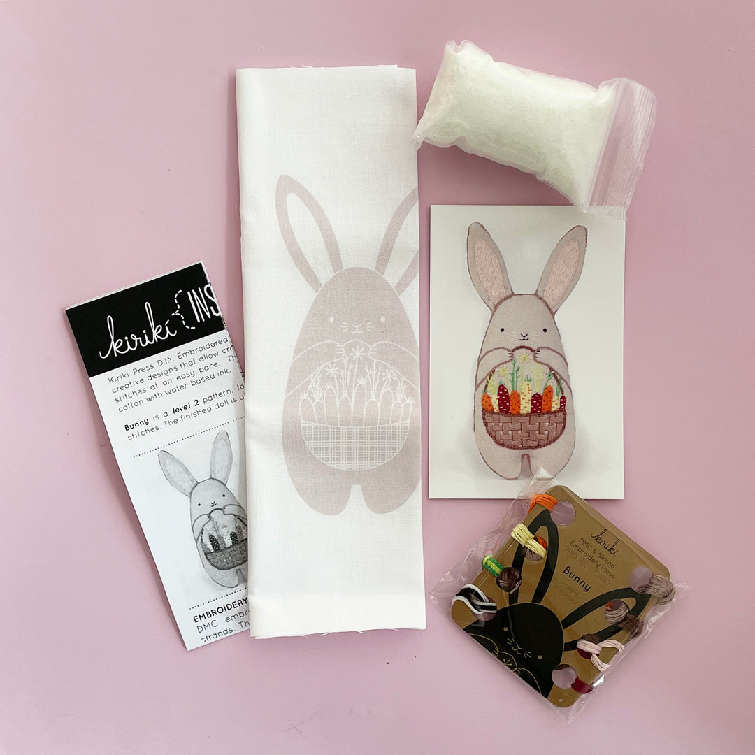 Bunny Embroidery Kit