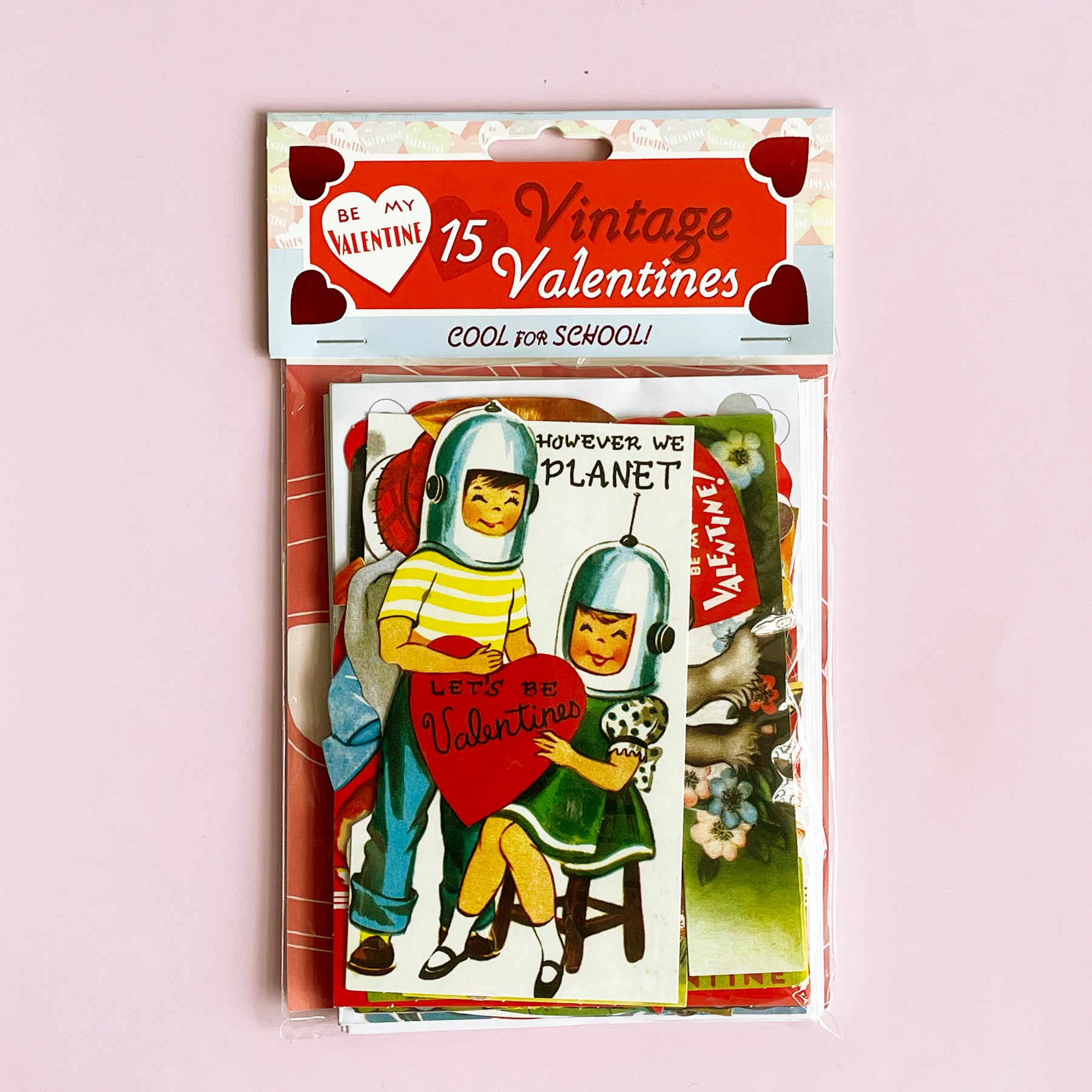 15 Vintage Valentines: Cool for School