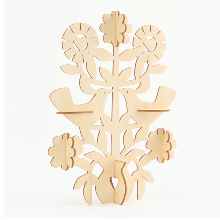 Folk Art Floral Tree of Life Decoration Kit