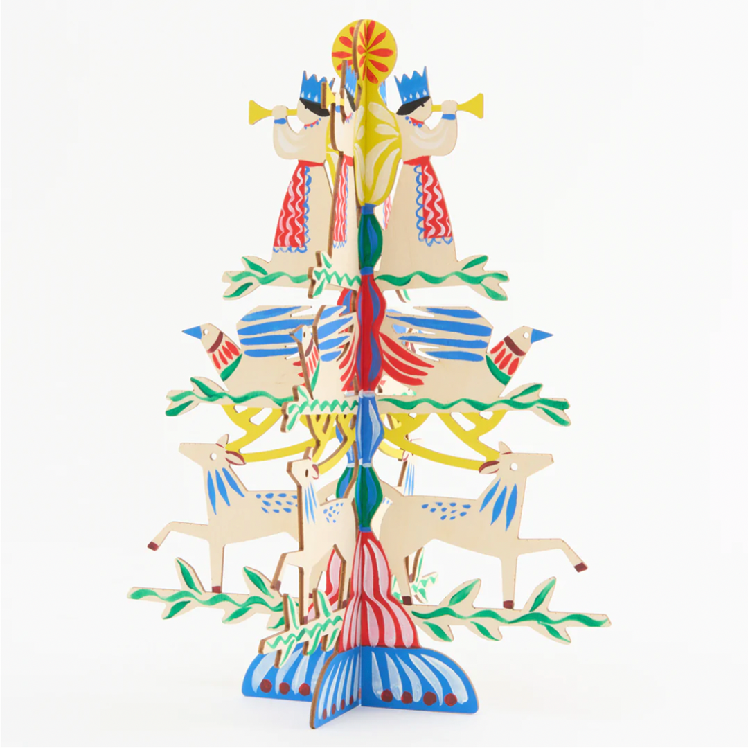 Folk Art Holiday Tree of Life Decoration Kit