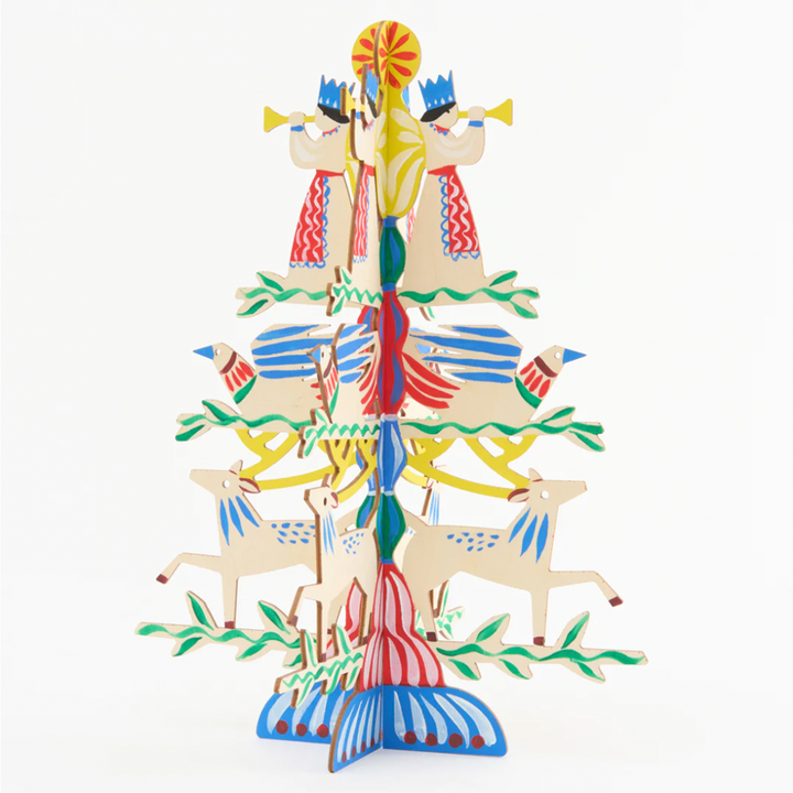 Folk Art Holiday Tree of Life Decoration Kit