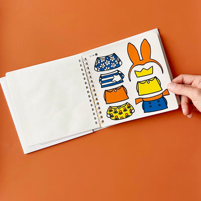 Miffy Stencil, Sticker, Color Activity Book