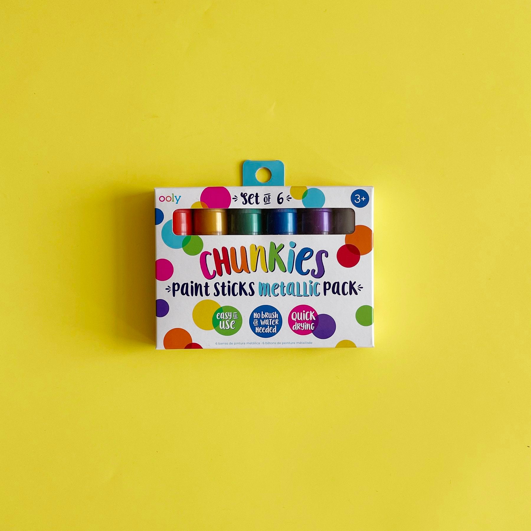 Chunkies Paint Sticks - Metallic Pack - Set of 6 - OOLY