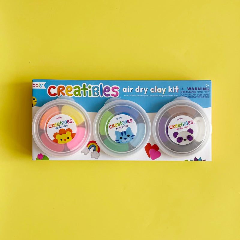 Creatibles D.I.Y. Air Dry Clay Kit - Set of 24 Colors