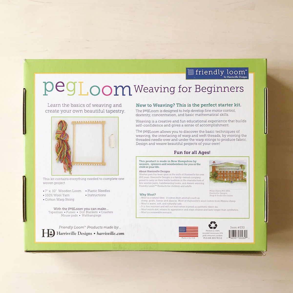 Making Montessori Ours: Weaving For Kids, Montessori Practical Life At  Home Peg Loom Weaving Kit